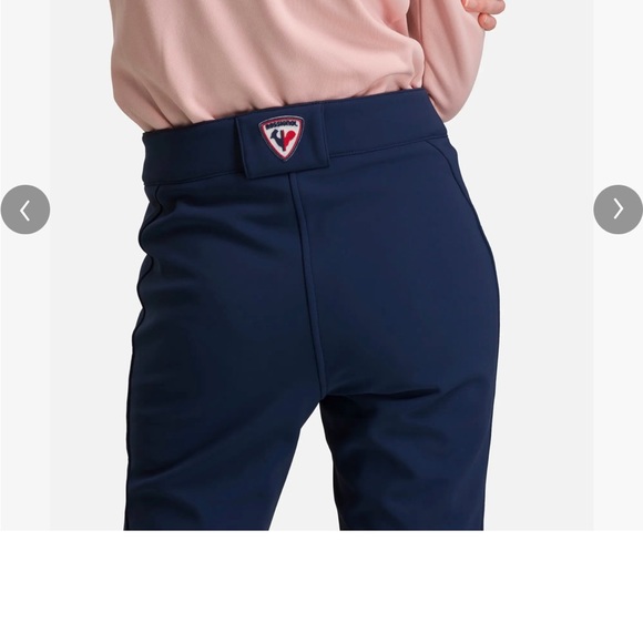Rossignol soft shell flat ski pants-navy - Picture 7 of 7